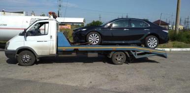 Фото эвакуации легкового авто