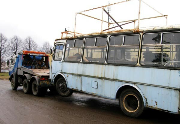 Фото эвакуации автобуса