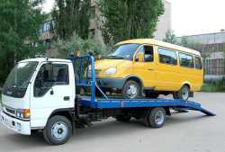 Фото эвакуации микроавтобуса