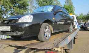 Фото эвакуации легкового авто